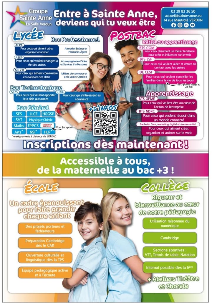 Collège & Lycée Sainte Anne Verdun La Salle