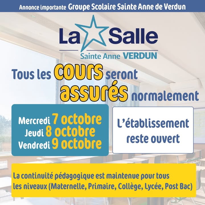 Ecole Sainte Anne Verdun